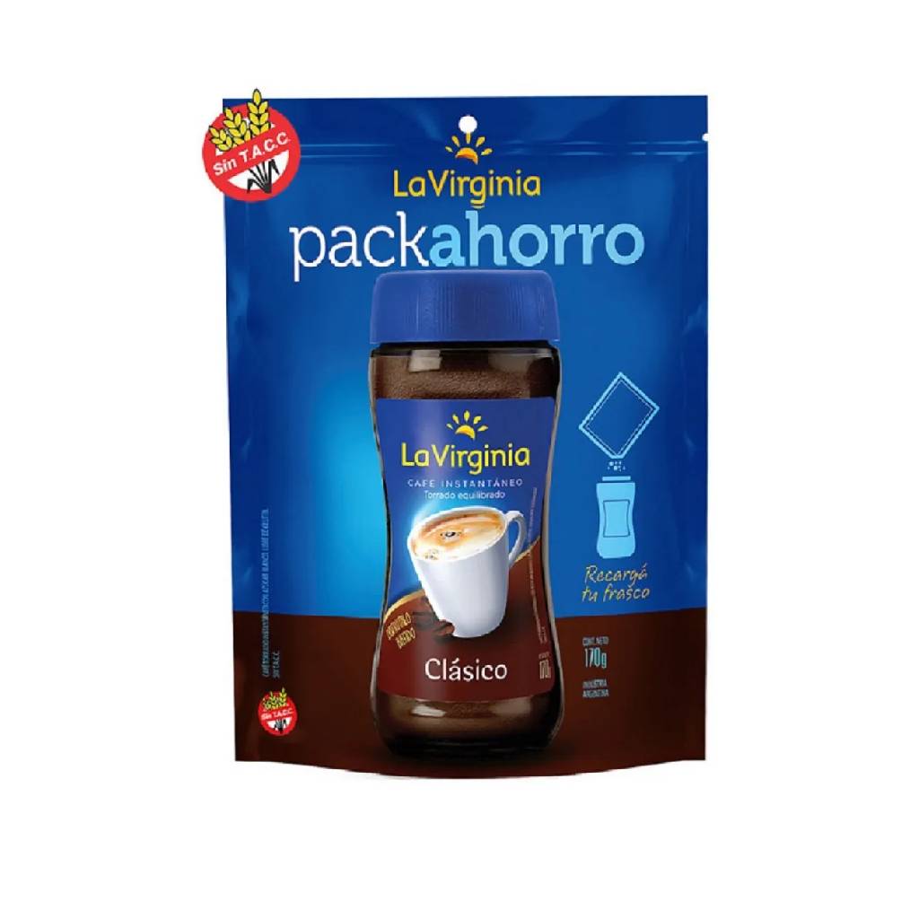 Café La Virginia Cafe Dp Inst. Clasico 170g